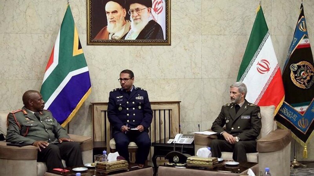 Iran, South Africa military commanders hail common anti-oppression goals