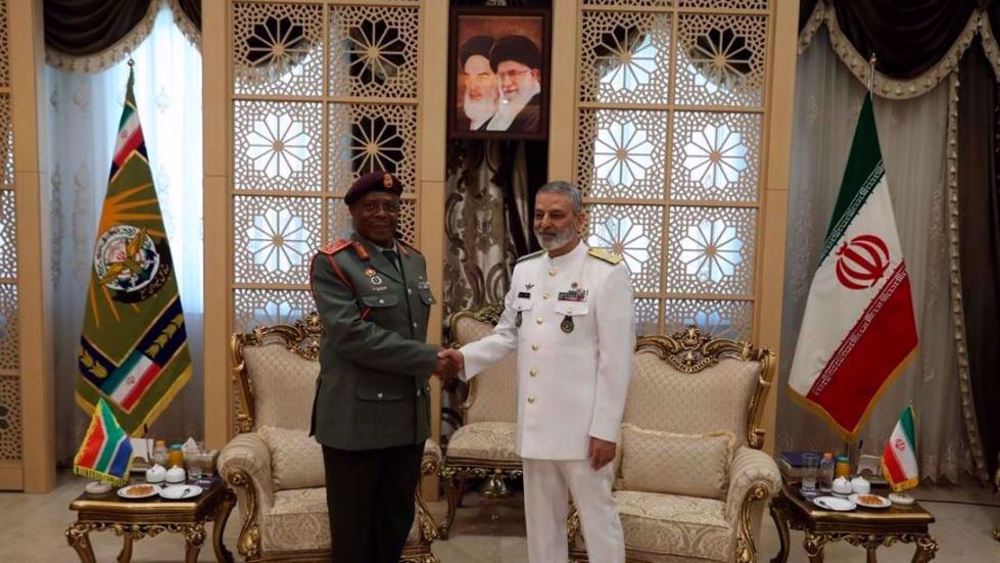 L'Iran prêt à développer la coopération militaire et de défense avec l'Afrique du Sud