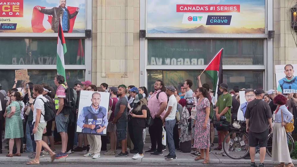 Vigil held for journalists murdered by Israeli regime in Gaza
