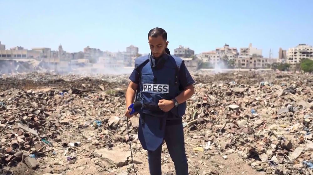 Palestinian journalists mourn colleagues killed in Gaza
