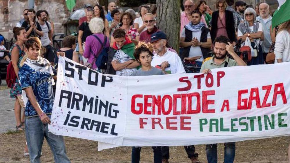 Belgique: les manifestants exigent l’arrêt des exportations d'armes vers Israël