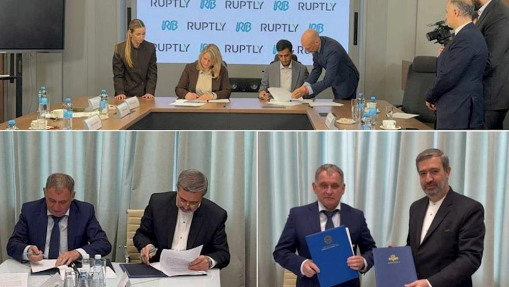 IRIB signs cooperation agreements with Russian media outlets