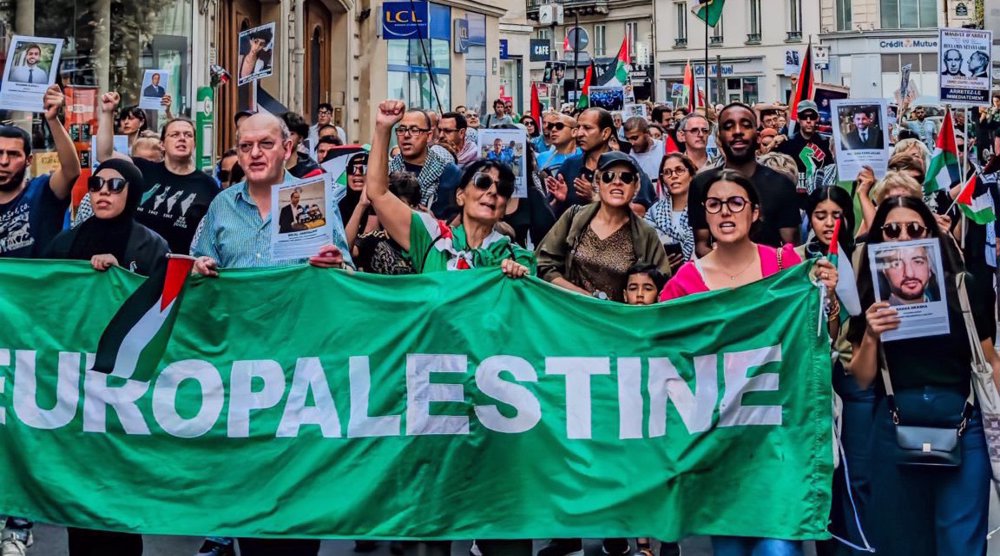 Paris : manifestation contre le génocide à Gaza 