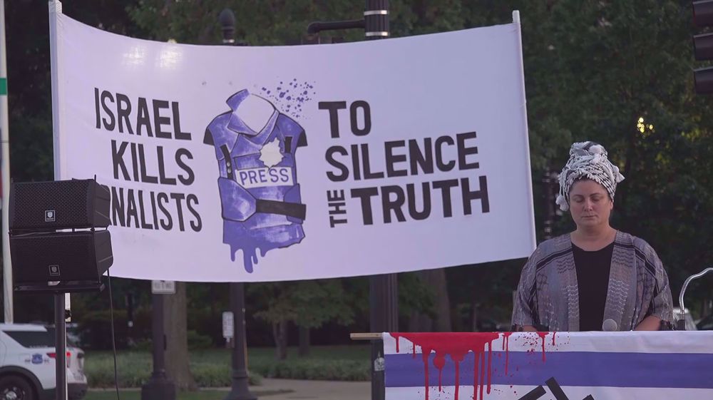 US protesters rage at Israel’s record slaughter of journalists in Gaza