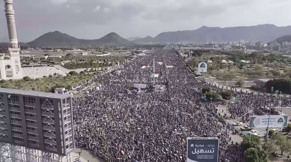 Protesters in Sana’a say attacks against Israel will continue despite Thursday’s strikes