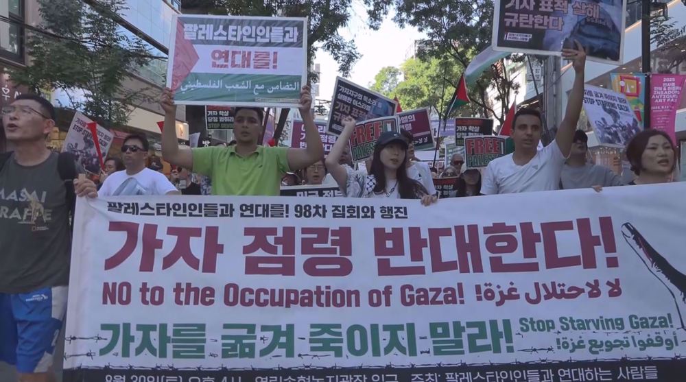South Koreans rally to condemn Israel's targeted killing of journalists, genocide