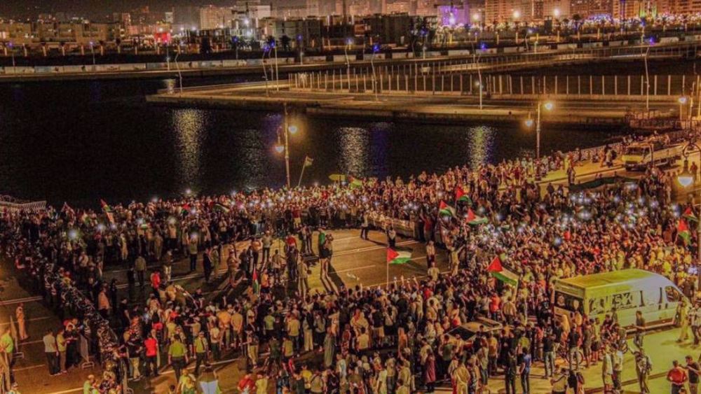 Maroc : manifestation contre l’acheminement d’armes vers Israël