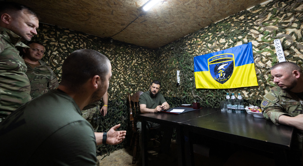 Zelensky rejects Trump's proposal to ‘swap lands’ with Russia to end war 