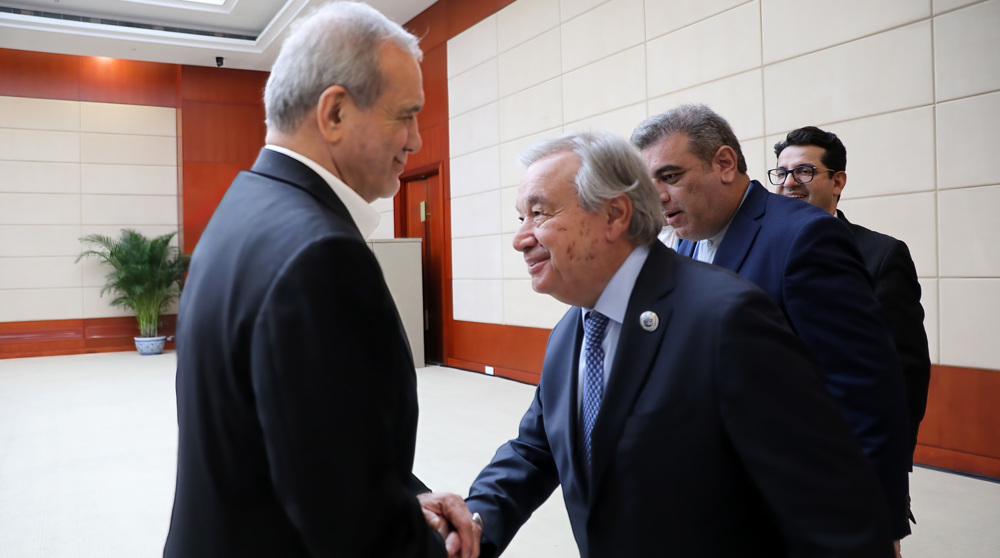 Pezeshkian: UN must take ‘practical’ action to end Israel’s atrocities