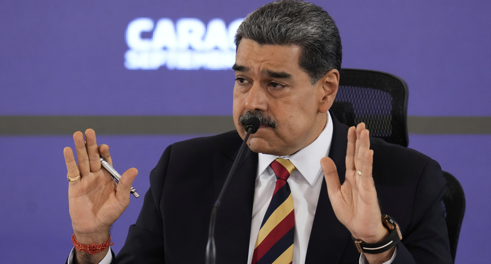 Maduro says ready to 'declare a republic in arms' amid US naval buildup