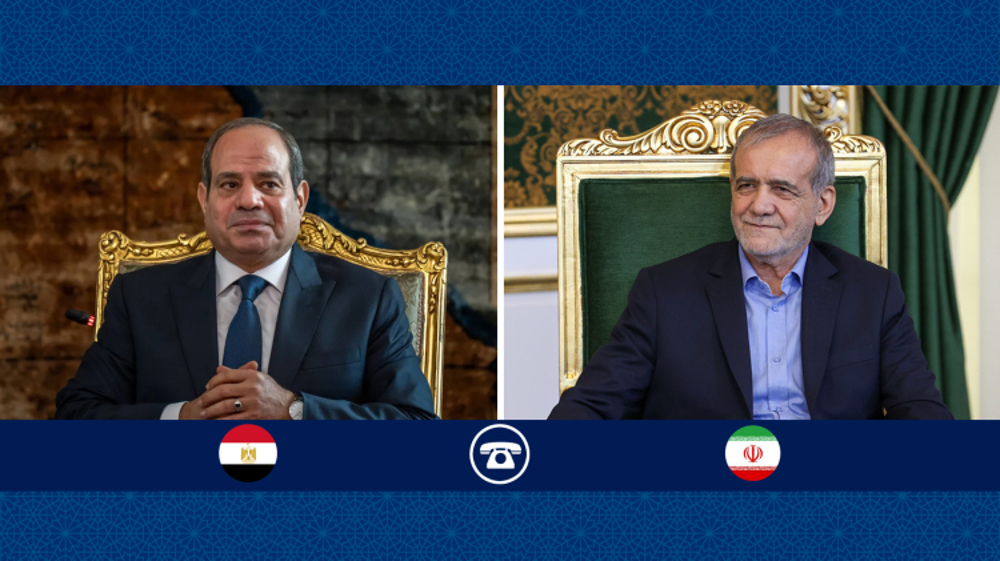 Pezeshkian urges united front against Israeli aggression in phone call with Sisi