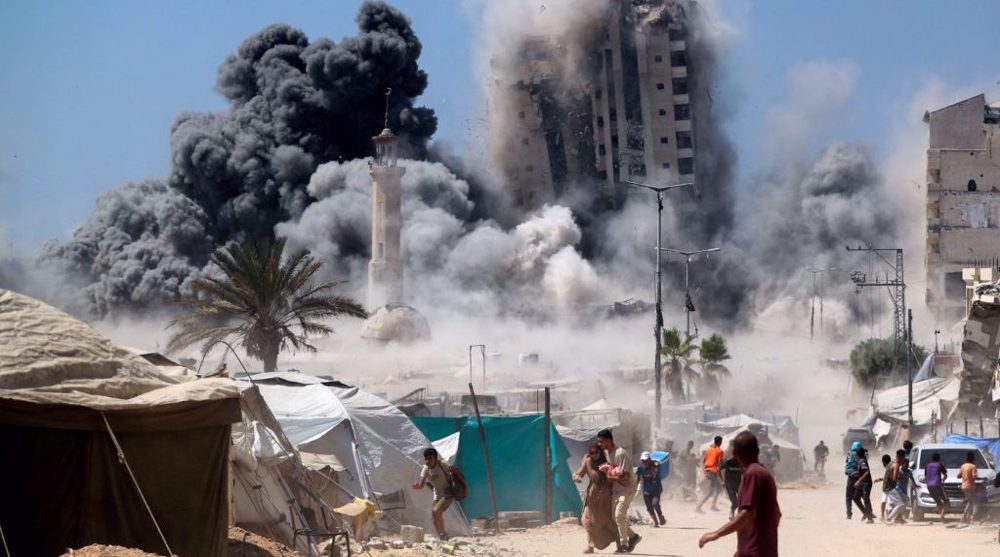 Hamas: Israeli bombings of Gaza residential towers worse than Nazi crimes