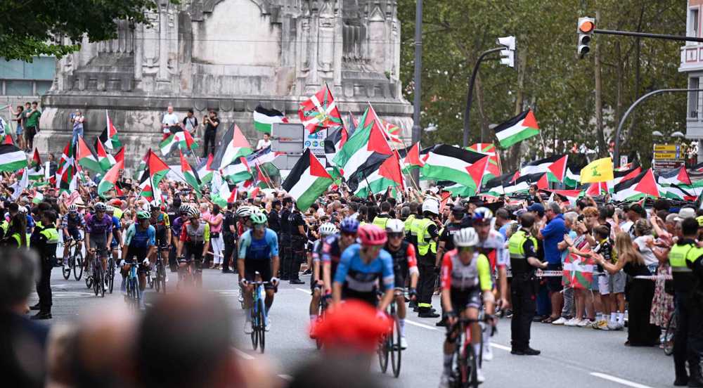 Espagne: «Cette Vuelta, c'est la Palestine qui la gagne»
