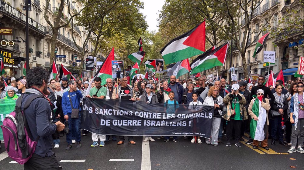 Manif pro-Gaza: appel à des sanctions contre Israël à travers l’Europe