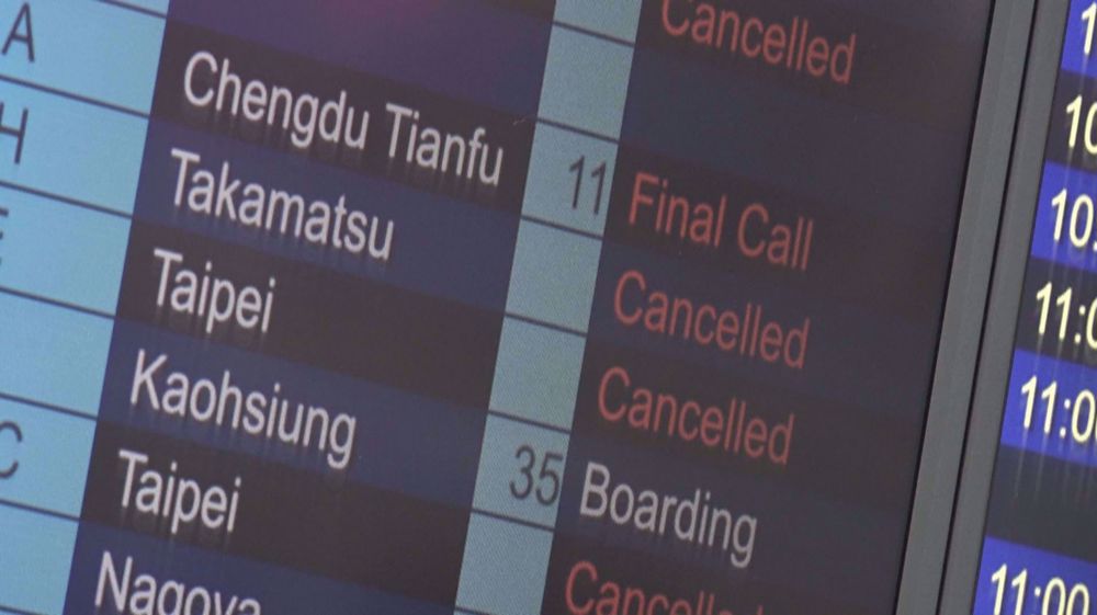 Hundreds of flights cancelled as Super Typhoon Ragasa approaches Hong Kong