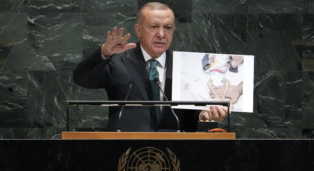 'Invasion and Genocide': Erdogan Denounces Israel at UN