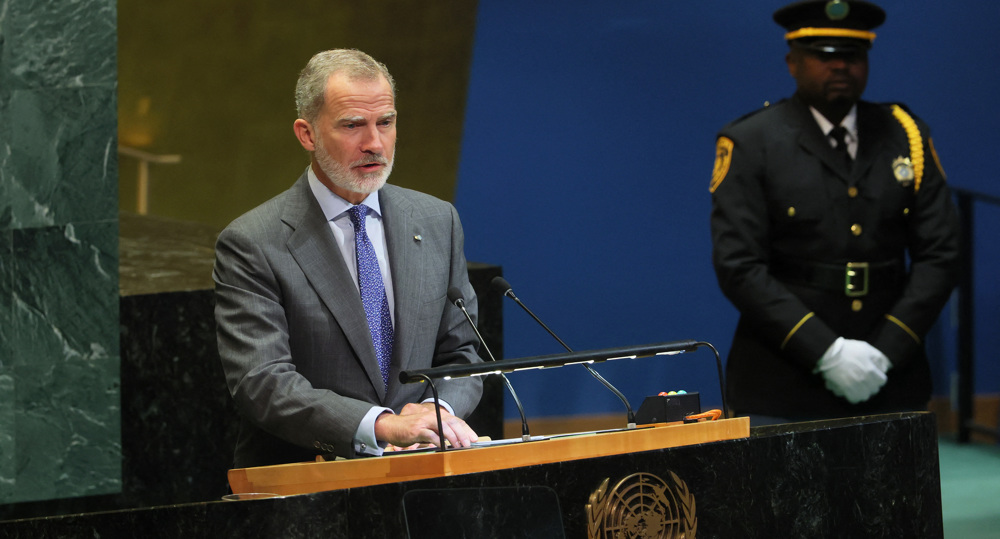 King of Spain says Israel must immediately stop Gaza massacre