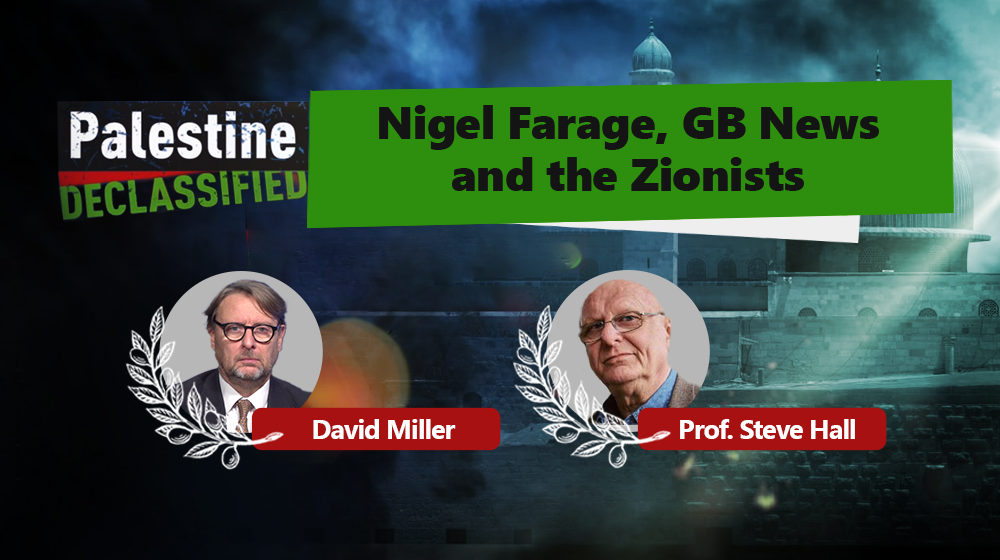 Nigel Farage, GB News et les sionistes