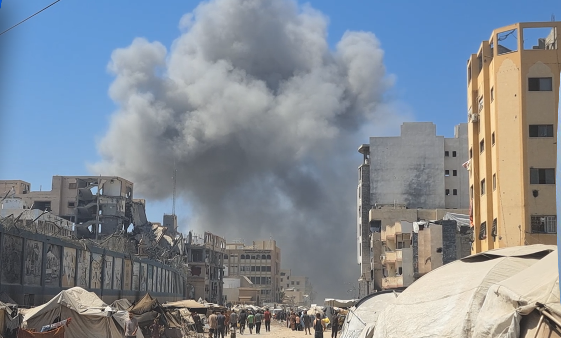 Attack on high-rise buildings signal new phase in Israel’s Gaza war