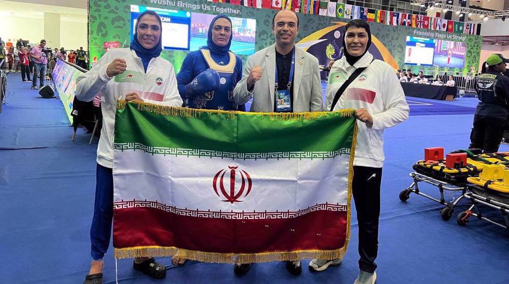 Iranian wushu athletes sweep 4 more golds at World Championships