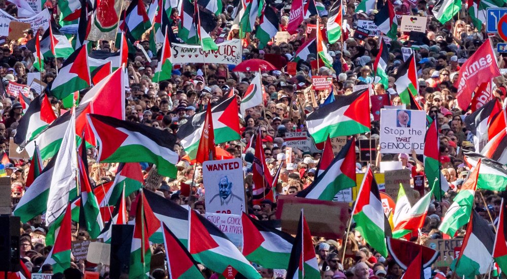 Plus de 100 000 personnes ont défilé dans les rues de Bruxelles en soutien à Gaza  