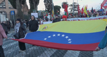 Italians protesters condemn US aggression against Venezuela