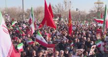 Mass funeral held in Isfahan for those martyred in riots 