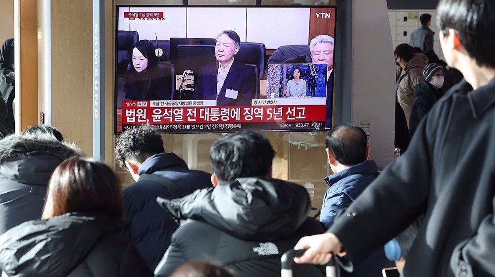 South Korean court sentences former president Yoon to five years in prison