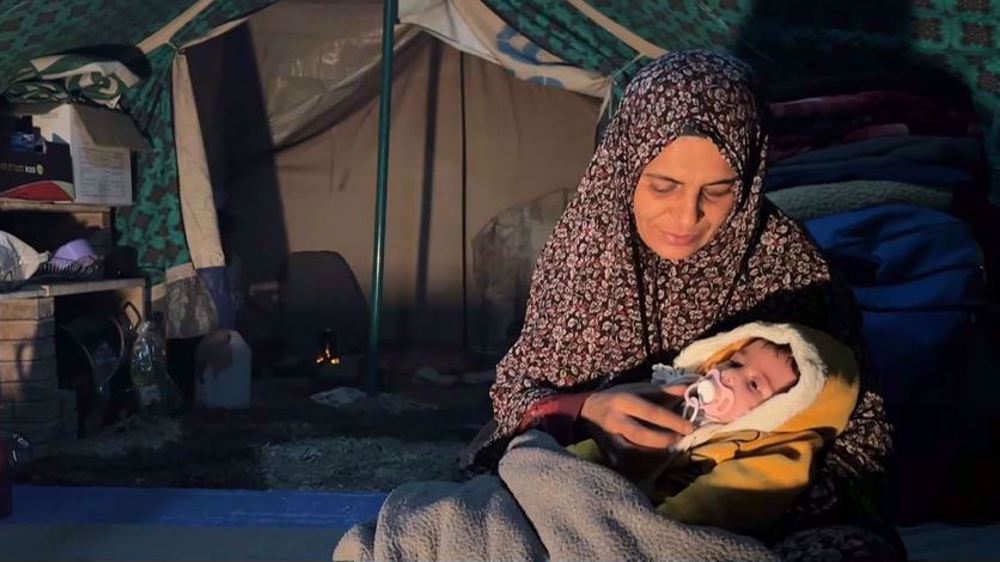 Another Palestinian baby freezes to death in Gaza as Israeli limits stall winter aid