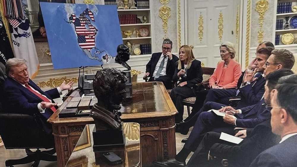 Trump lashes out at allies over Greenland, shares private texts online