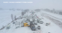 Massive Michigan pileup sees over 100 vehicles collide in highway crash