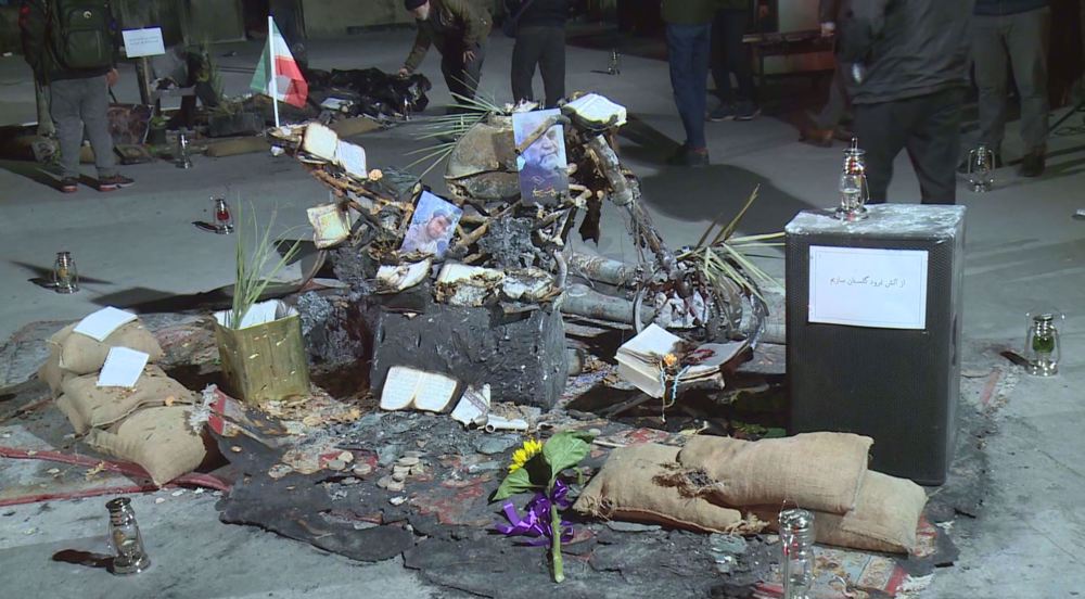 Tehran residents condemn US-Israel orchestrated mosque arson, vandalism