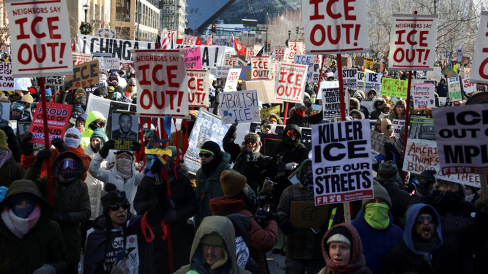 Minnesota protesters brave cold to rally against ICE in ‘ICE OUT!’ day of action