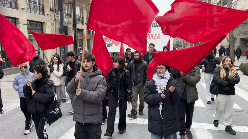 People in Spain’s Granada mobilize against Gaza genocide, US imperialism