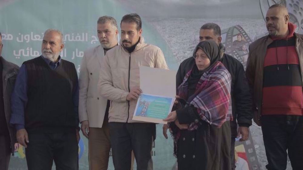 Gazans pay tribute to Palestinian artists killed by Israel, honor their families