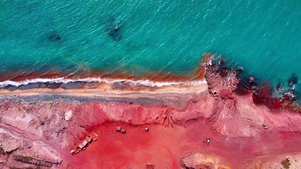 Découvrir l'Iran : l'Île d'Hormuz situéé dans la province du Hormozgan