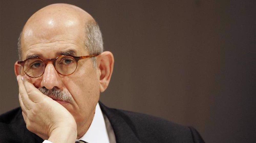 ElBaradei condemns US threats of military action against Iran