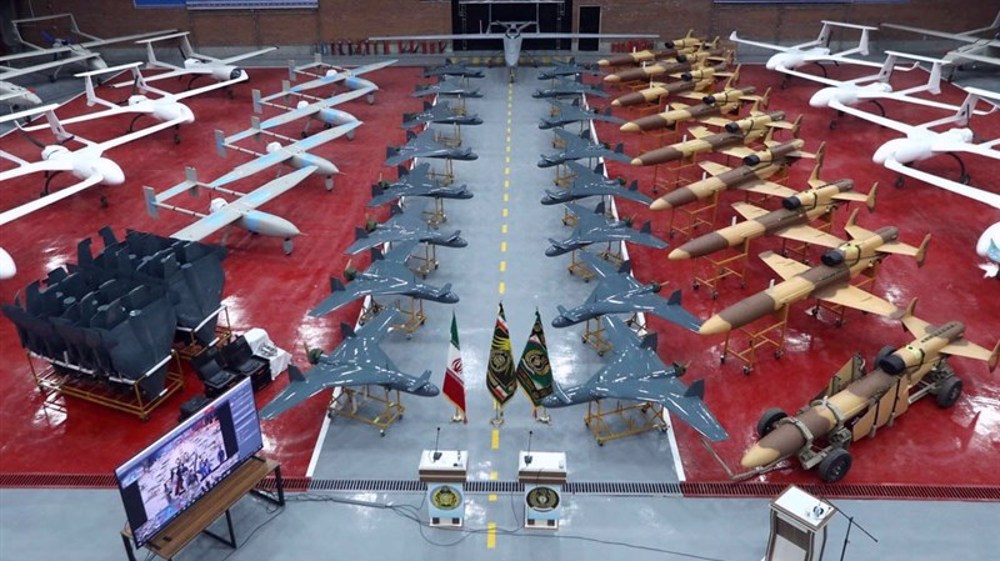 1,000 strategic drones officially join combat units of Iranian Army