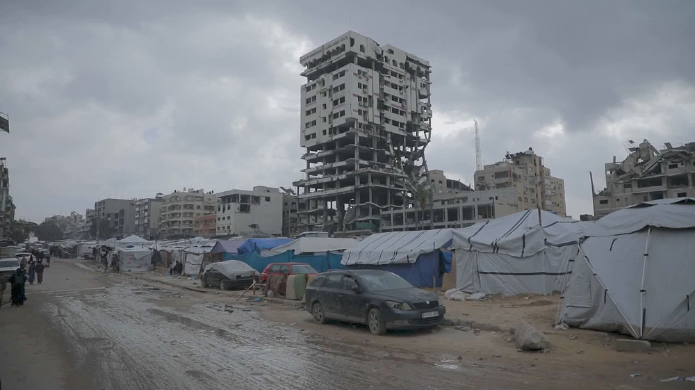 Gaza's damaged skyscraper: A ticking time bomb over displaced families
