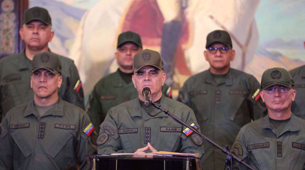 Venezuelan military stands with acting president after US kidnapping of Maduro
