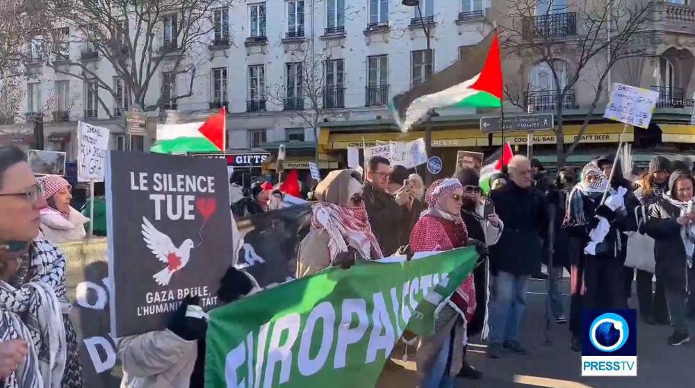  Premier rassemblement pro-palestinien de 2026 à Paris   