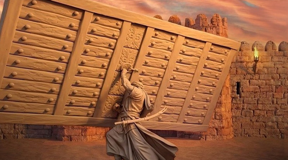 Tehran sky shines for Imam Ali celebration