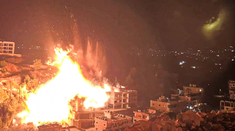 Israel launches airstrikes across Lebanon, targeting villages, refugee camp