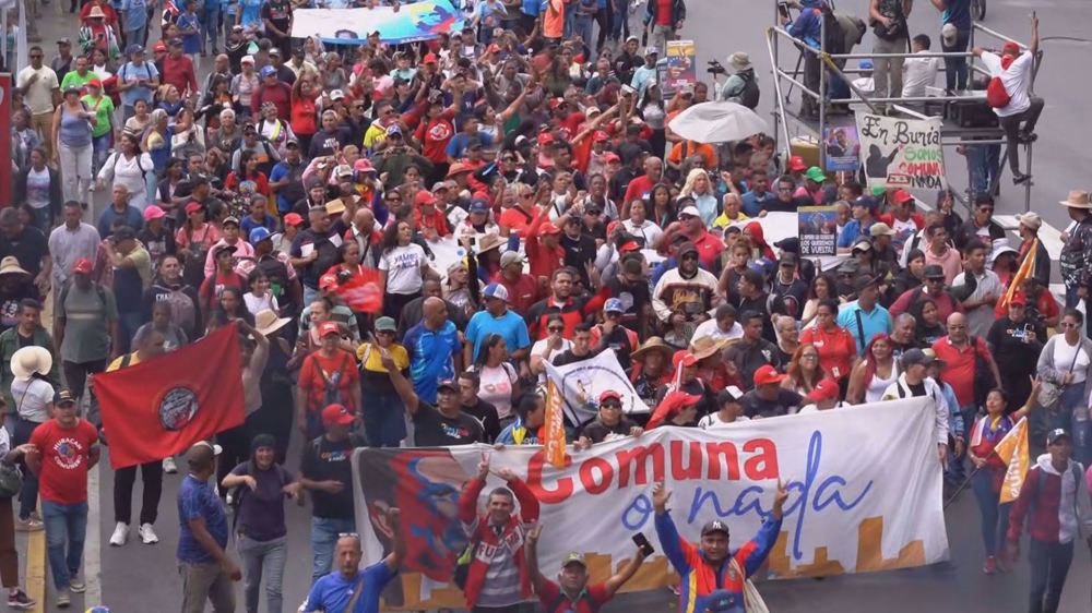 Venezuelans reaffirm their commitment to political unity