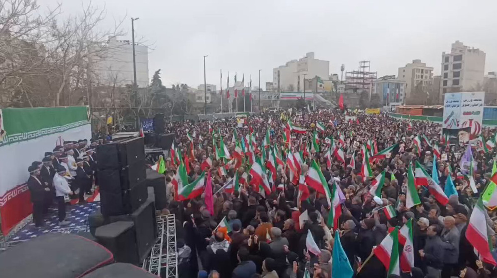 Iran officials hail massive rallies marking Islamic Revolution anniversary 