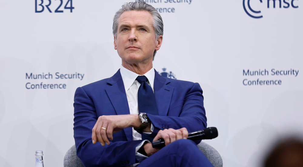 California governor slams Trump, urges Europe to see him as ‘temporary’