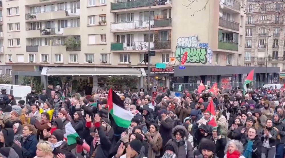Paris: les manifestants pro-palestiniens réclament des sanctions contre Israël 