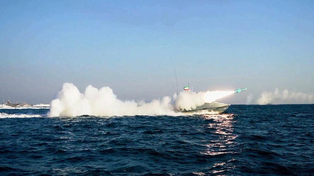 IRGC Navy holds 'Smart Control of Strait of Hormuz' military drills