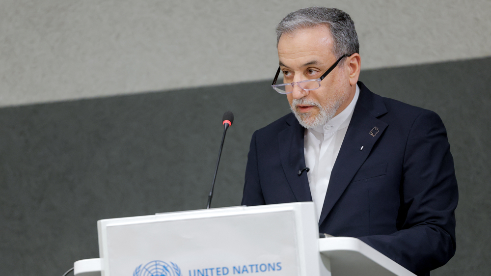Iran’s right to nuclear enrichment non-negotiable, Araghchi tells disarmament conference