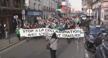 'Justice for Palestine' protest held in Paris